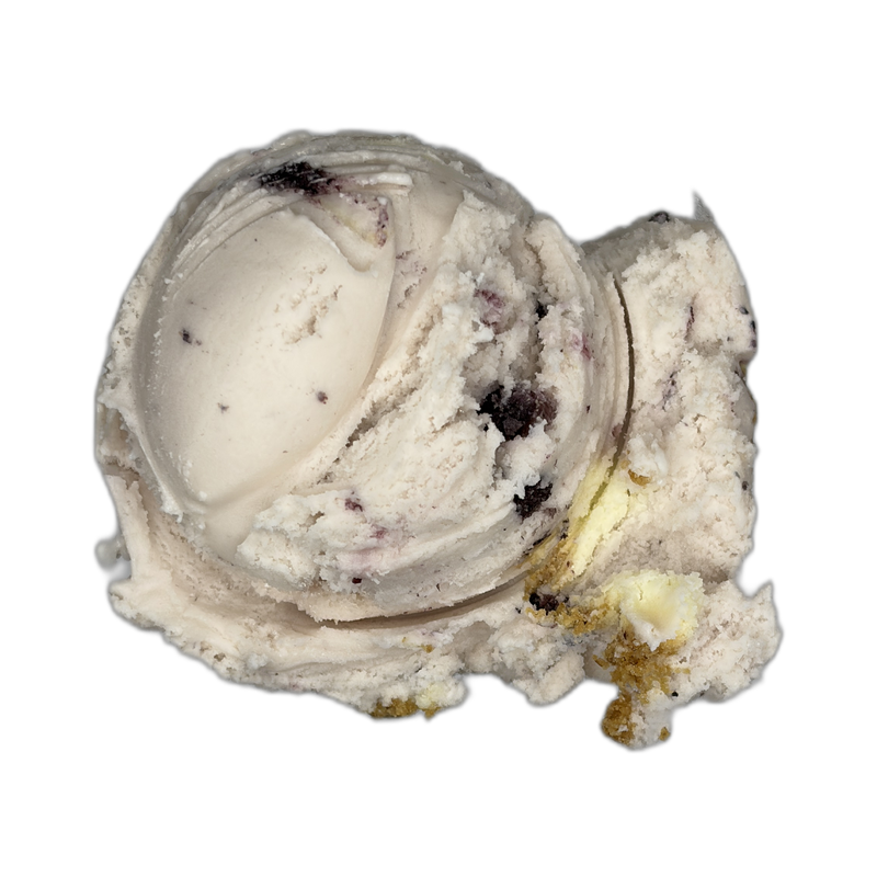 Photo of flavor: Blueberry Cheesecake
