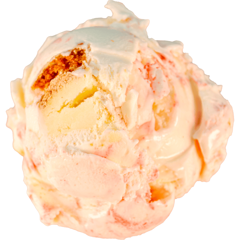 Photo of flavor: Red Raspberry Cheesecake