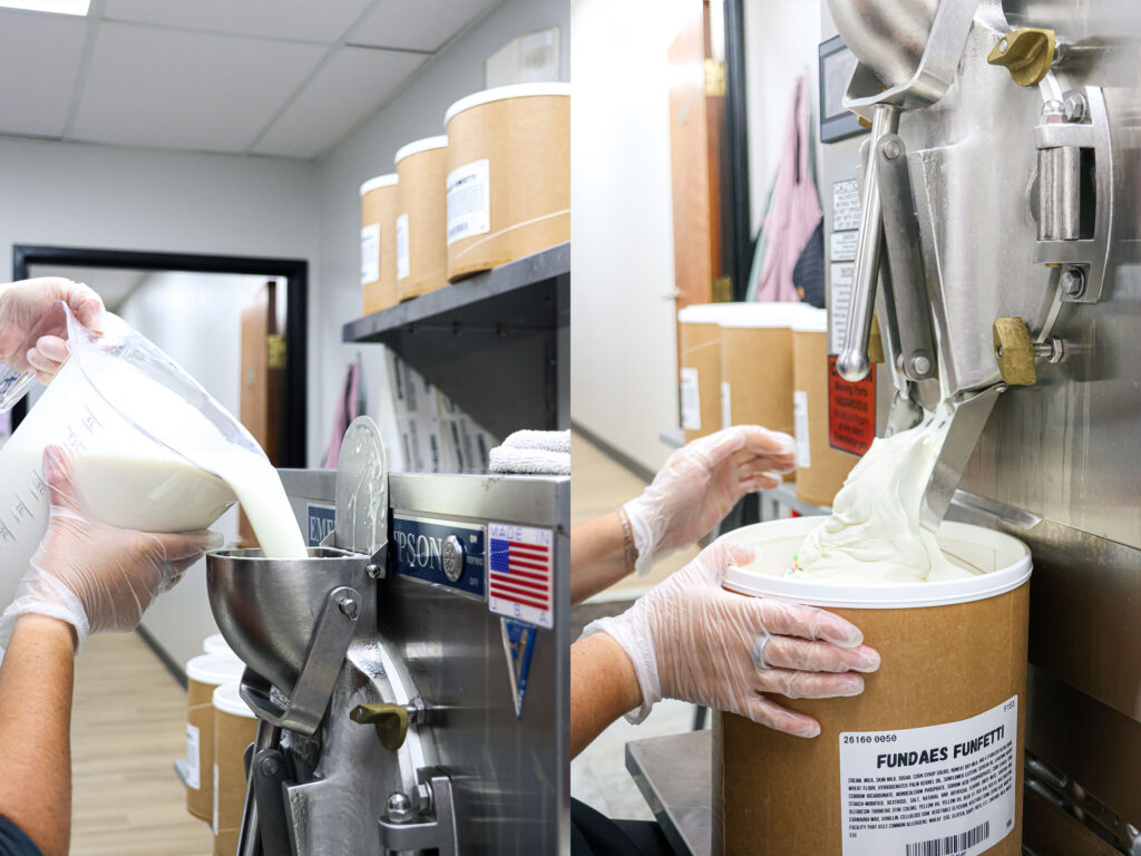 img ice cream making